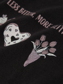NAME IT Bluse Veen Black More Glitter